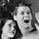 Maureen O’Sullivan and Johnny Weissmuller as Jane and Tarzan